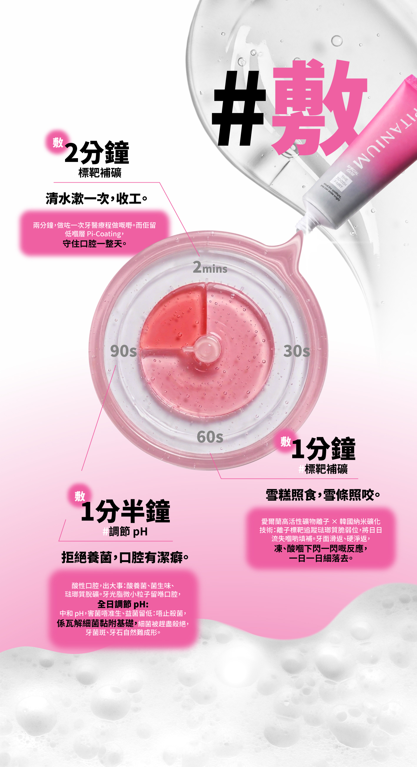 Pitanium 牙光脂 · 鏡前